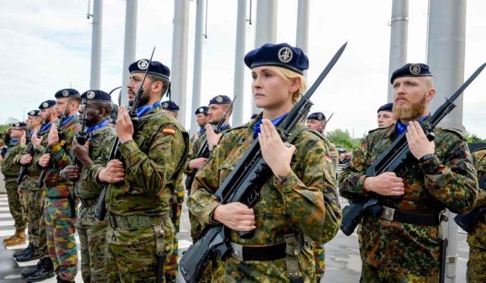 European Army EU Security Defence Eurocorps