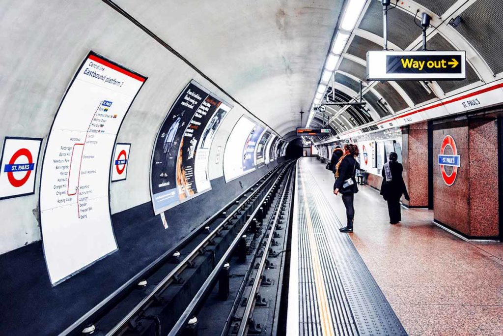 London Underground Station England Uk Metro