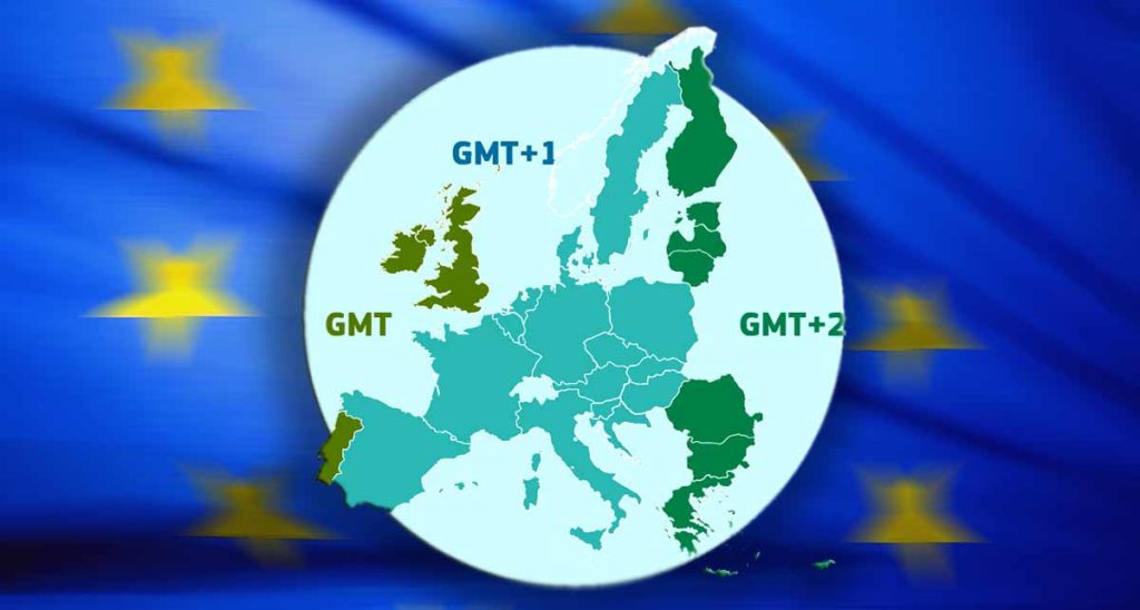 Seasonal clock TIME change in the EU