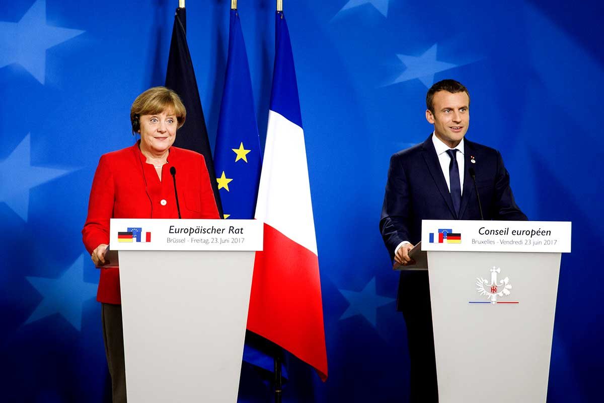 Macron to support Merkel if she is interested for EU Commission