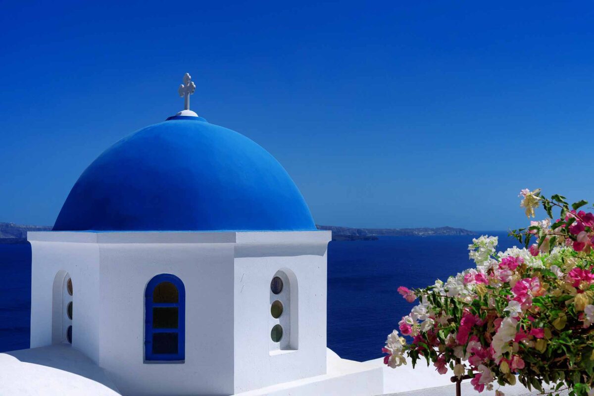 Greece Santorini Tourism Summer