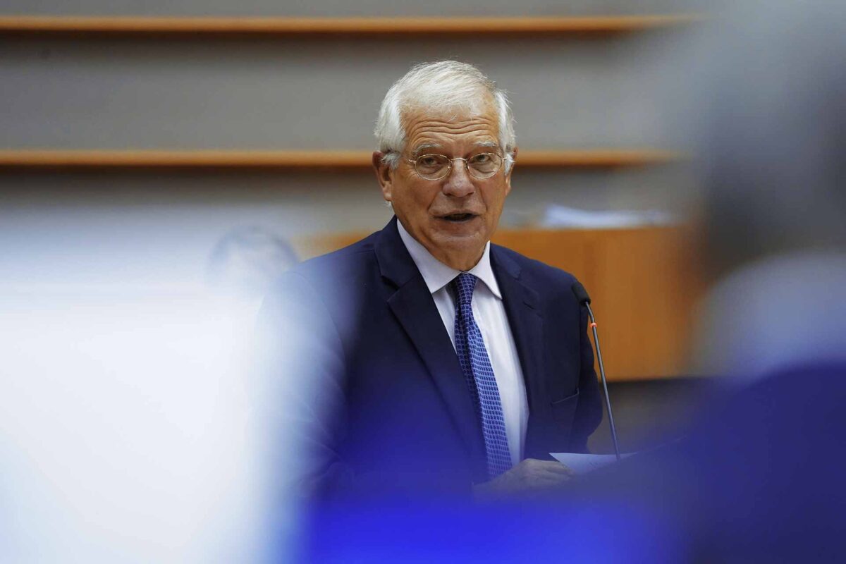 Josep Borrell Fontelles in the EUropean Parliament