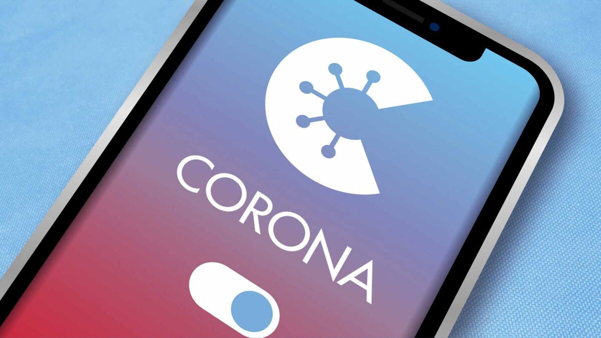 mobile phone Coronavirus Tracing App