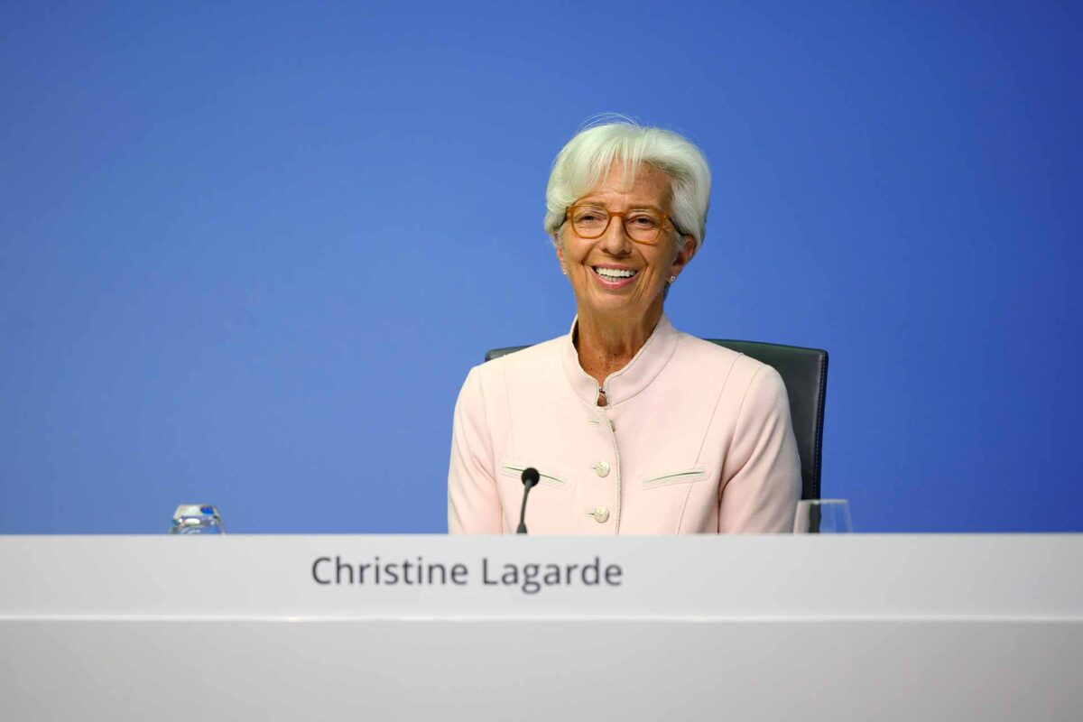 ECB President Christine Lagarde