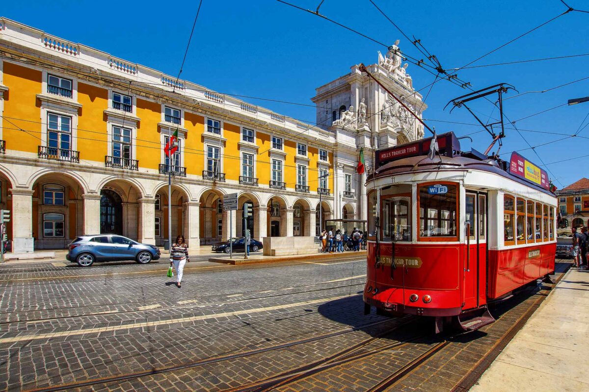 Lisbon Portugal Tram