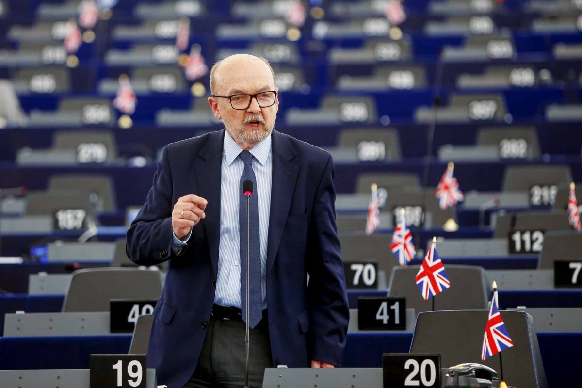 Polish MEP Ryszard Antoni Legutko BREXIT