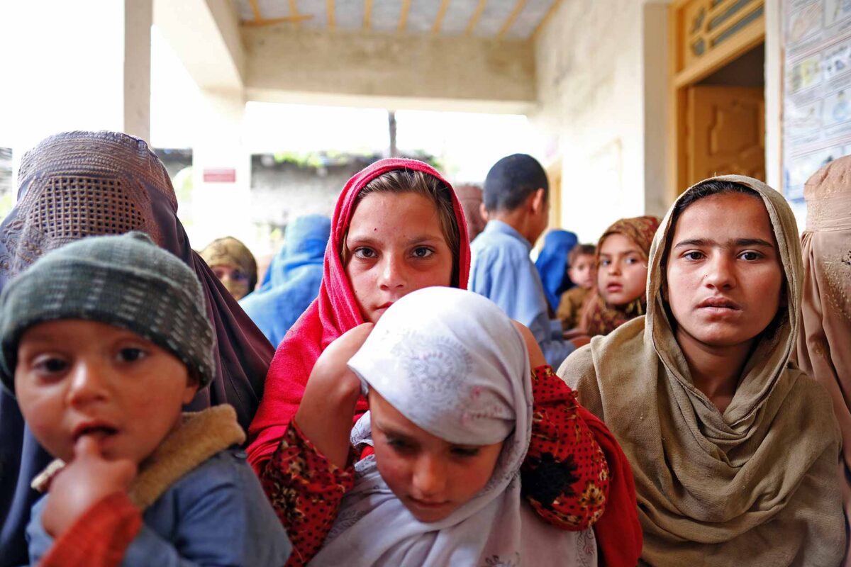 Water well in Afghanistan