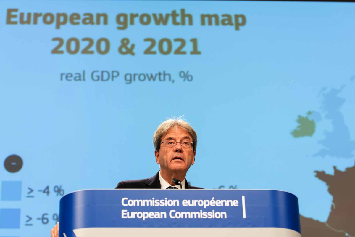 Paolo Gentiloni eudebates Autumn 2020 Economic Forecast