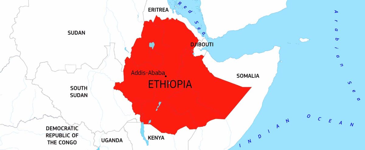 Ethiopia map