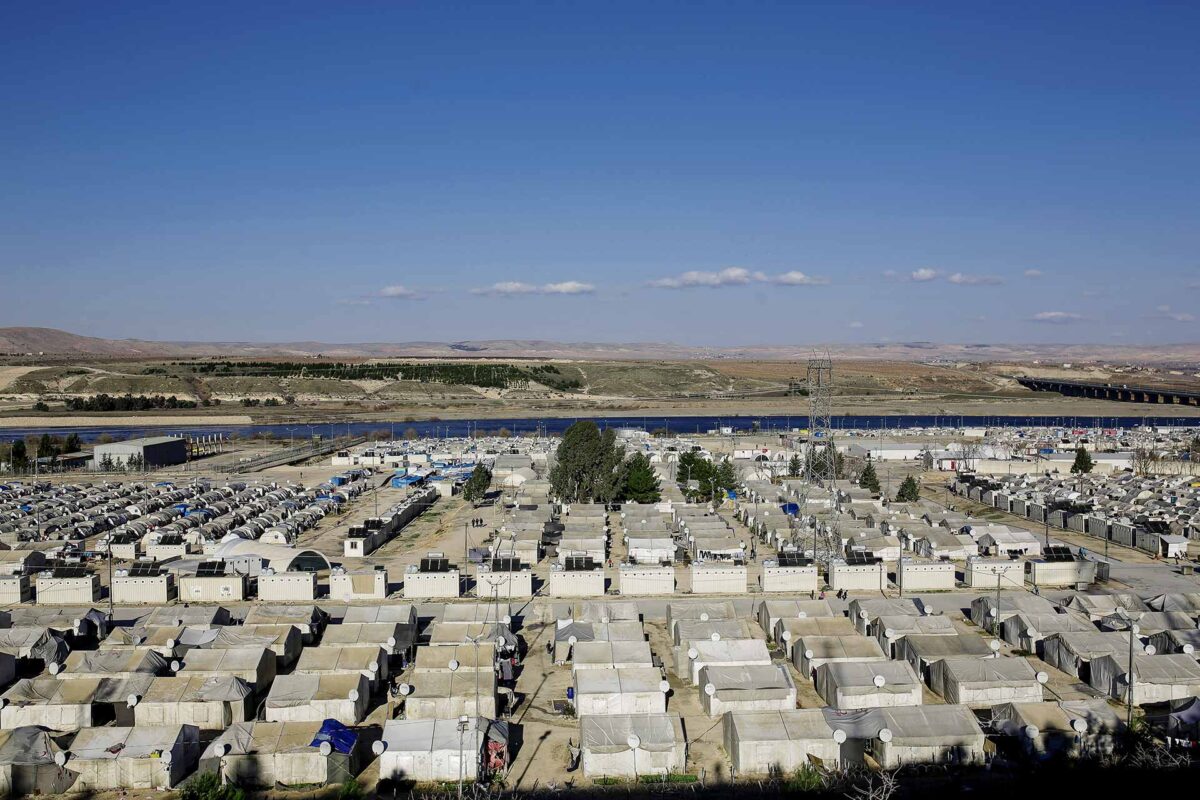 Nizip refugees Camp, in the province of Gaziantep, Turkey