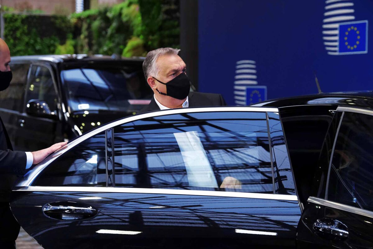 Hungarian Prime Minister Viktor Orbán in Brussels