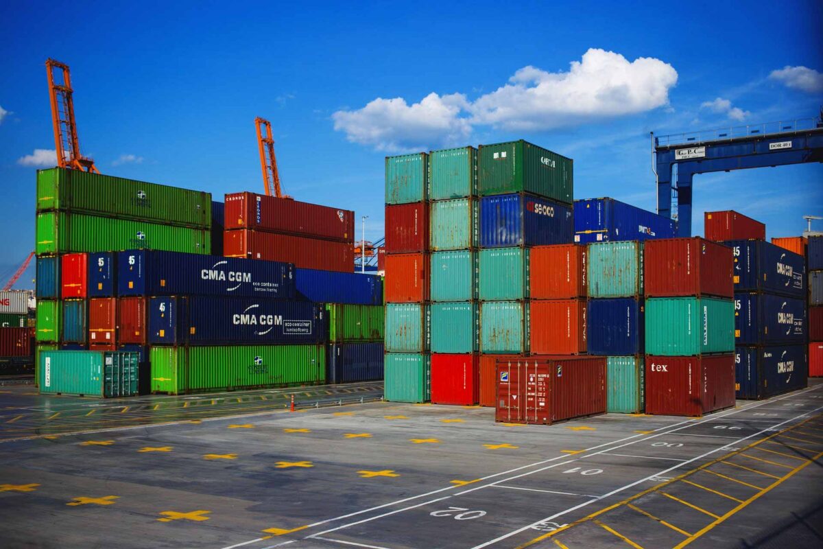 business containers port