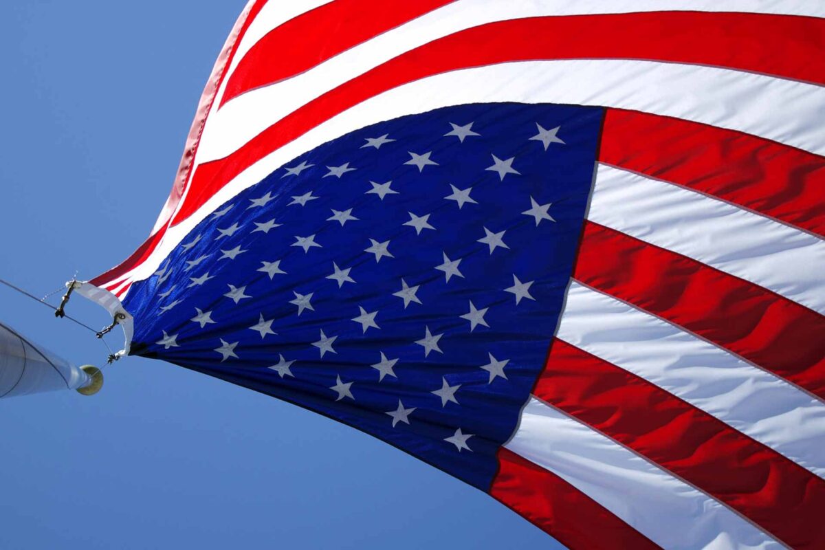 American USA flag