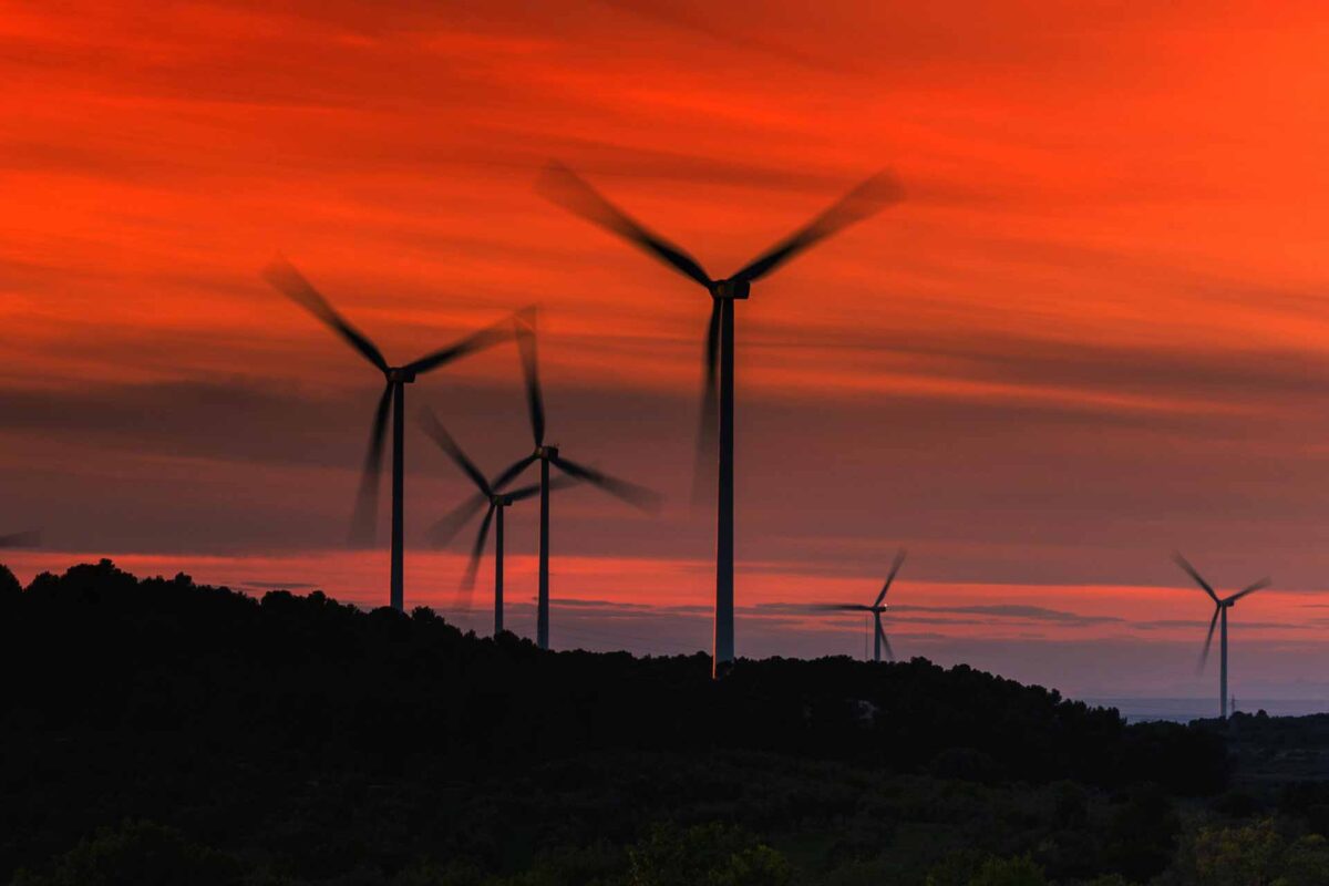 windmill wind farm energy