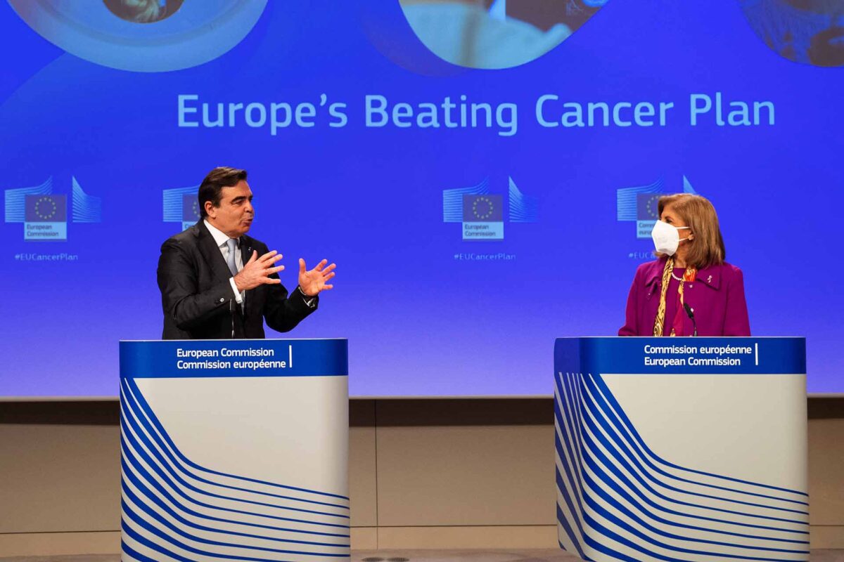 Margaritis Schinas and Stella Kyriakides on Europe’s Beating Cancer Plan
