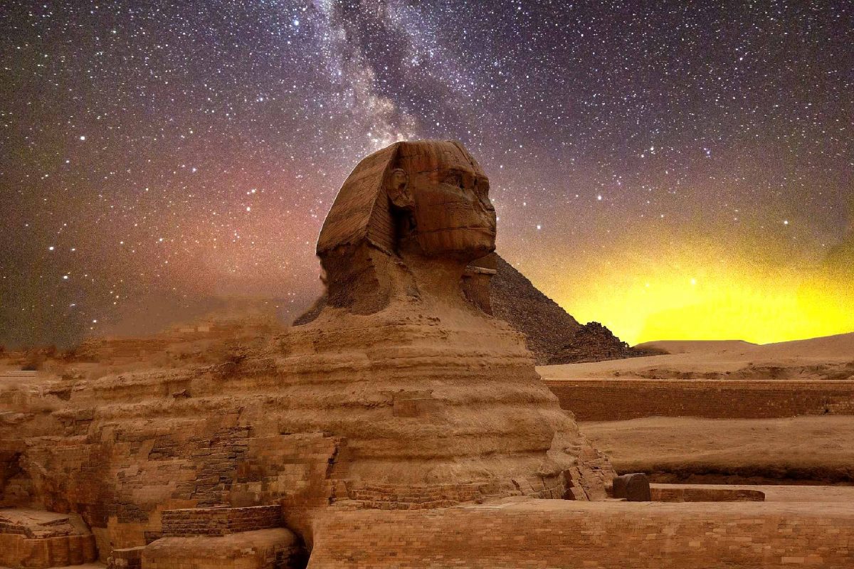 The Great Sphinx of Giza in Egypt